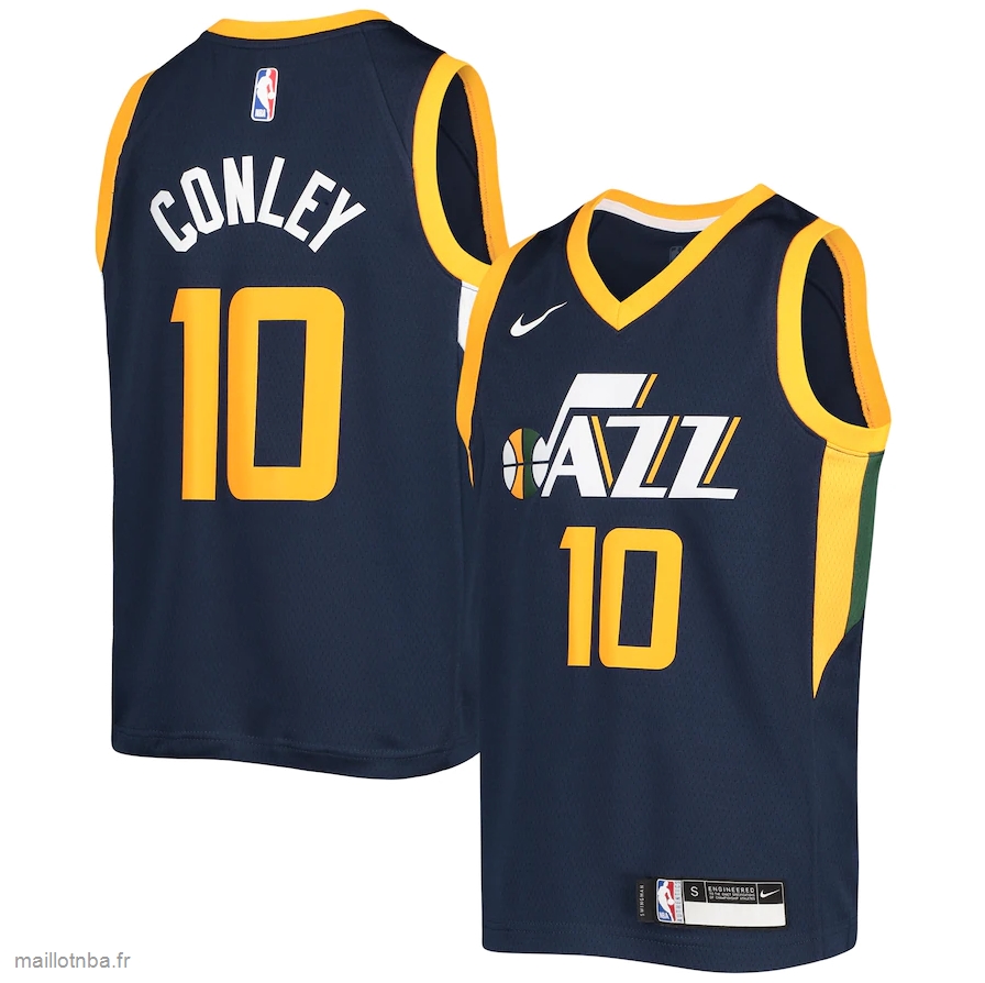 Maillot Utah Jazz Mike Conley Nike Navy 2020/21 Swingman Jersey - Icon Edition